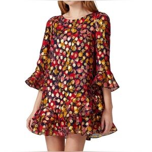 SALONI Polka Dot Marissa Mini Dress in Size US 8